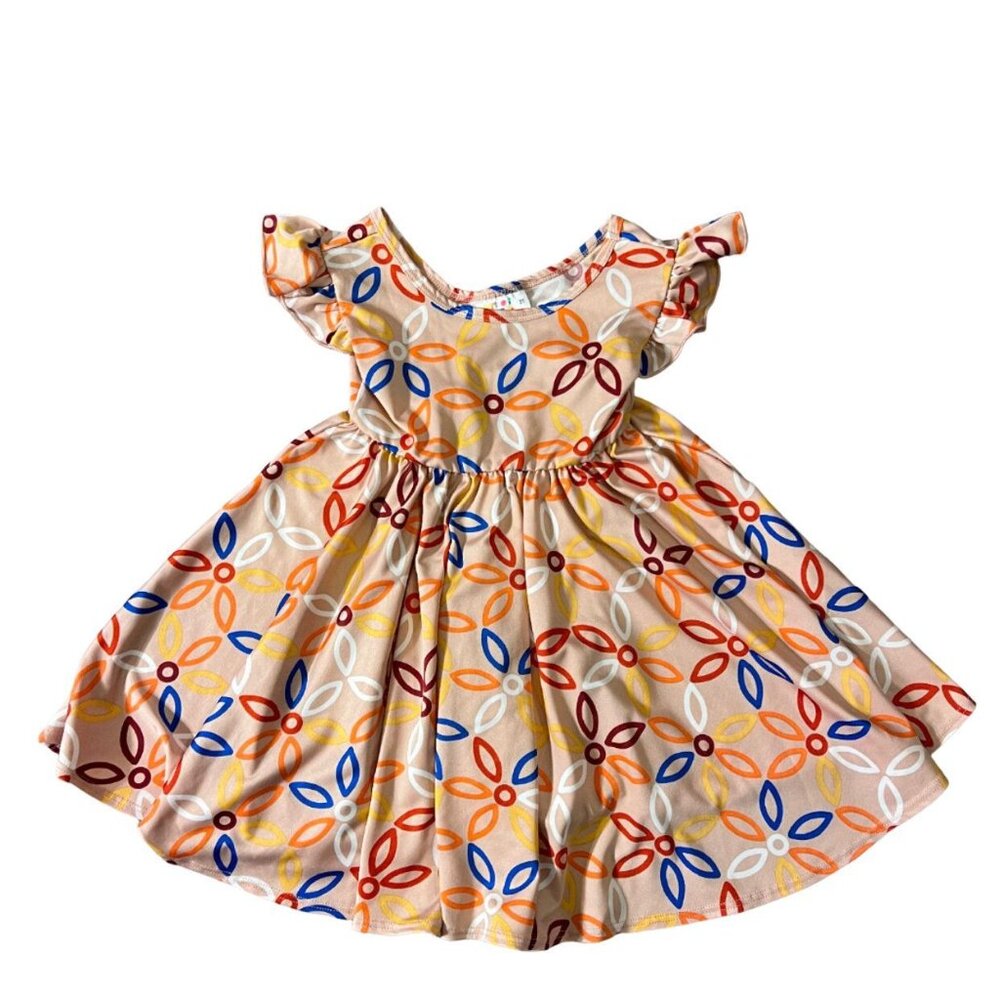 Dot Dot Smile Flower Flutter